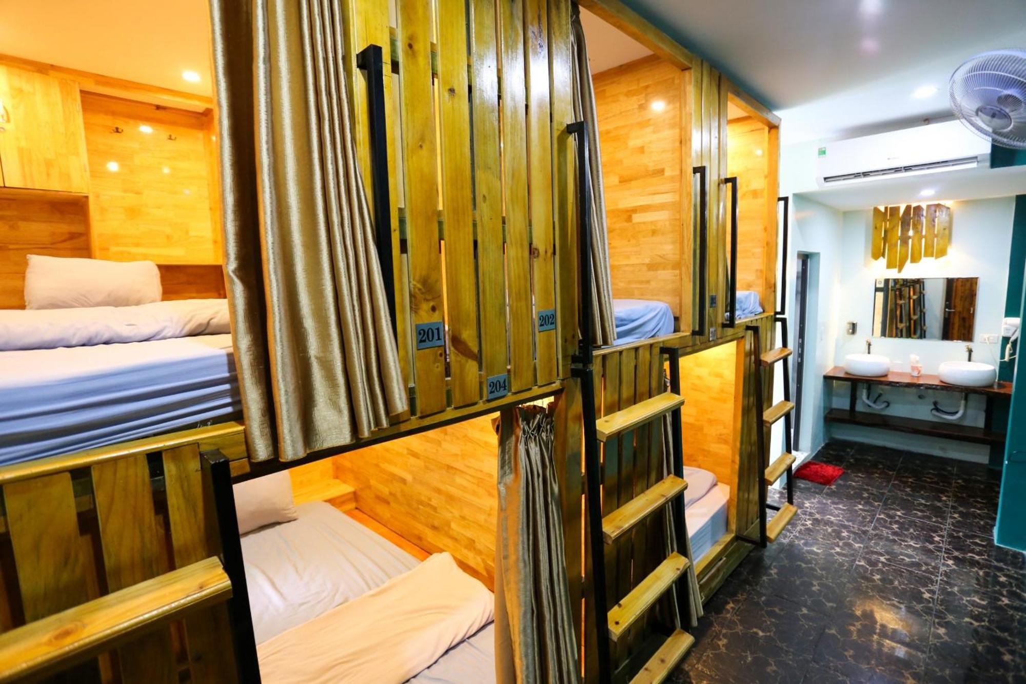 Catba Pod Hostel - Restaurant And Rooftop Bar Dong Khe Sau Екстериор снимка